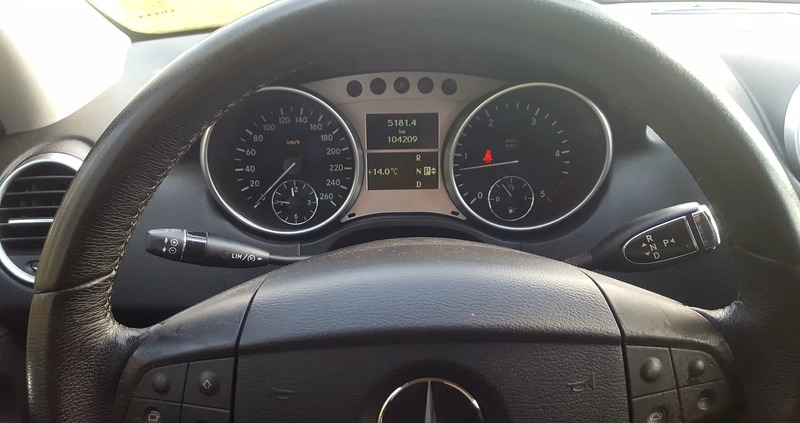 Mercedes-Benz ML cena 56900 przebieg: 117000, rok produkcji 2007 z Łobez małe 172